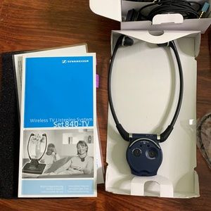 Sennheiser set 840-TV wireless listening system